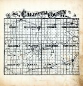 Index County Map, Caldwell County 1907 McGlumphy